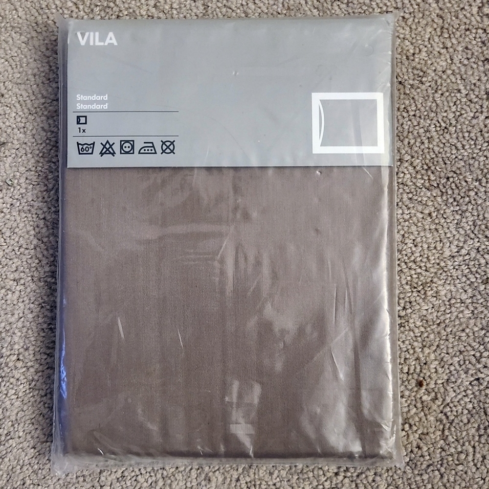BNIP SEALED - IKEA Vila - 100% Cotton Standard Size Pillowcase